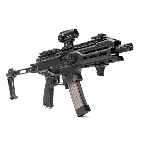 Strike Industries - Handschutz für CZ Scorpion EVO 3 - S1-3 - Polymer Extreme - Schwarz - SI-CEVO-POLY-HG-6-BK