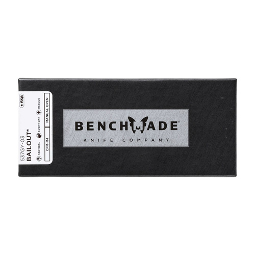 Benchmade - Bailout Klappmesser - CPM-M4 - Schwarz - 537GY-03