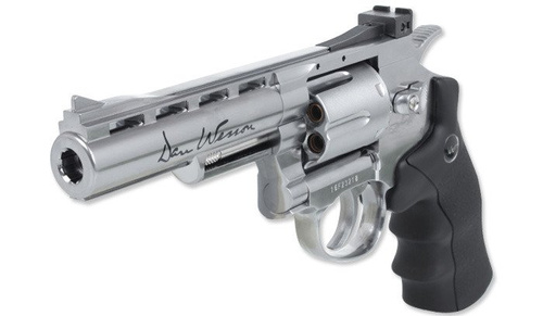 ASG - Dan Wesson 4'' Revolver Replik - Silber - 16181
