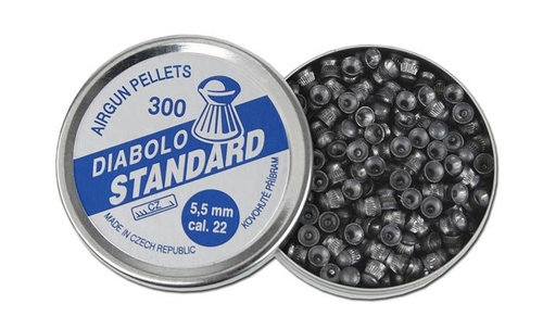 Kovohute Pribram - Diabolo Pellets Standard - 300 Stk. - 5,5 mm