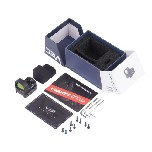 Vector Optics - Zielfernrohr Frenzy-S 1x17x24 MIC - 3 MOA - Weaver - Schwarz - SCRD-43