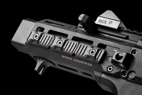 Strike Industries - LINK Abdeckung für M-LOK / KeyMod-Schienen - 5 Stück - FDE - SI-LINK-COVER-FDE