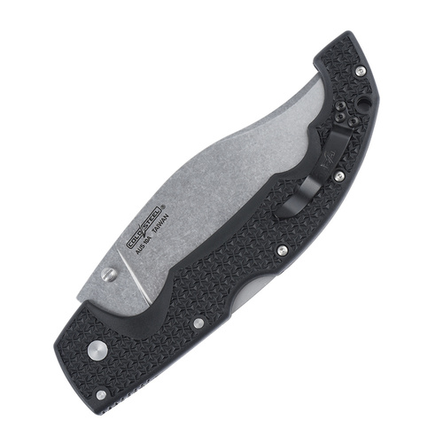 Cold Steel - Serrated Klappmesser Voyager Vaquero XL - AUS10A - Schwarz - 29AXVS