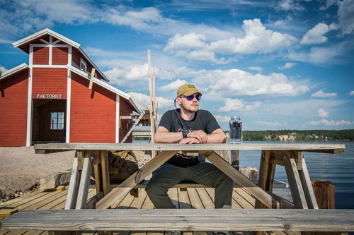 Helikon - Klappbare Outdoor-Kappe - Shadow Grey - CZ-FOC-NL-35