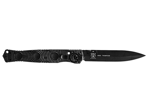 Benchmade - Tactical Messer 391BK SOCP - D2 - Schwarz - 391BK