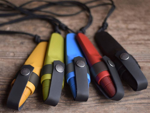 Morakniv - Eldris Feuer Starter Hals-Messer-Kit - gelb - 12632