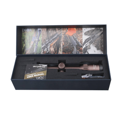 Vector Optics - Zielfernrohr Continental X6 1-6x24 SFP Tactical - 30 mm - FDE - SCOC-34