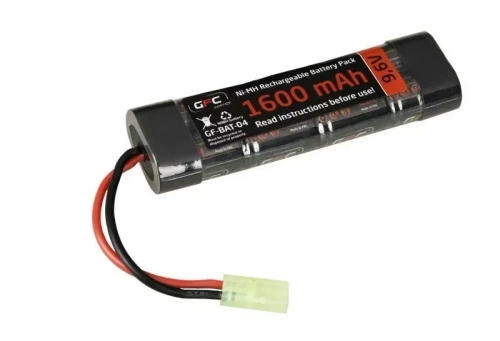 GFC Energy - Akku für ASG NiMH 9.6V 1600mAh - Tamiya Mini - GFE-06-003046