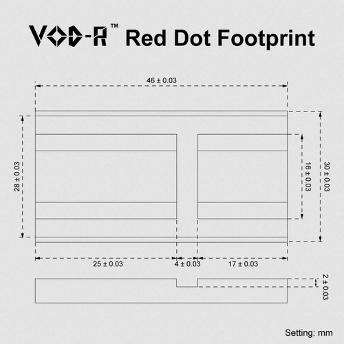 Vector Optics - Geschlossener Kollimator Frenzy Plus 1x18x20 - SCRD-63