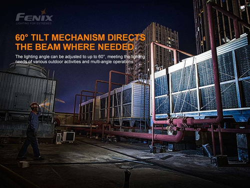 Fenix - LED-Stirnlampe 25R V2.0 mit 5000 mAh Akku - 1600 Lumen - HP25R V2.0