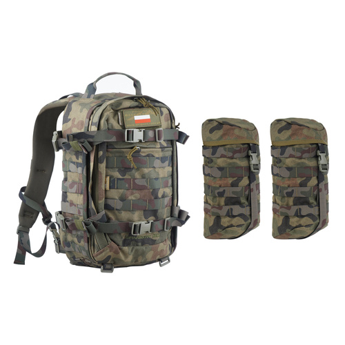 WISPORT - Sparrow 20 II Rucksack mit zwei Seitentaschen - 20 + 10 l - Wz. 93