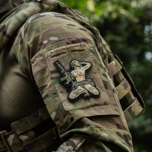 M-Tac – Tactical Girl Patch Nr. 1 Tryzub – PVC – Vollfarbe – 51116105