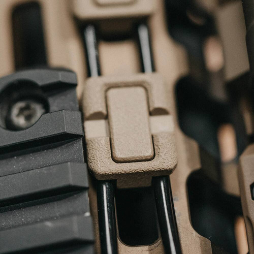 Magpul - Front Handguard Kabel Organizer Wire Control Kit - 6 Stück - M-LOK - Flat Dark Earth - MAG1296-FDE