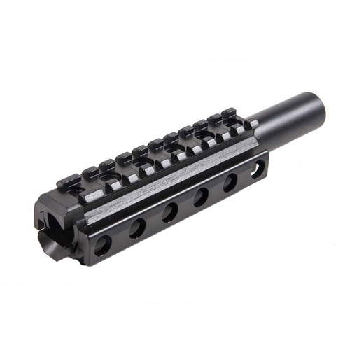 WBP Rogów - Gasrohr mit Schienen für AK / AKM / AKMS - Aluminium - Picatinny - Schwarz