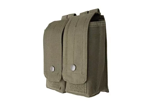 GFC Tactical - Doppelte AK / AR Typ Magazintasche - MOLLE - Nylon - Olive - GFT-19-003576