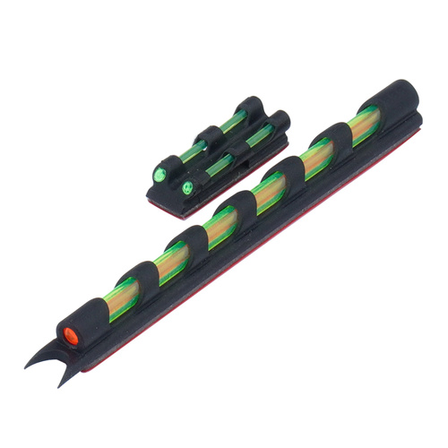 TruGlo - Glasfaservisiere für Schrotflinte Gobble Dot Universal Shotgun Sights - Zweifarbig - TG94D
