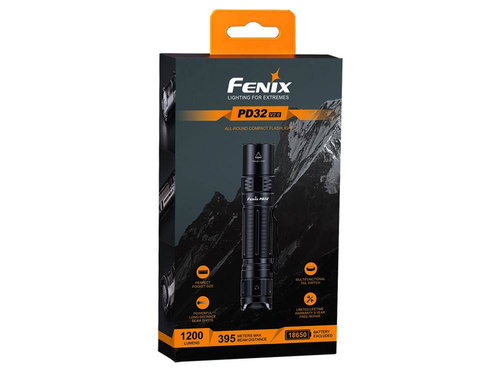 Fenix ​​​​- PD32 V2.0 LED-Taschenlampe - 1200 lm