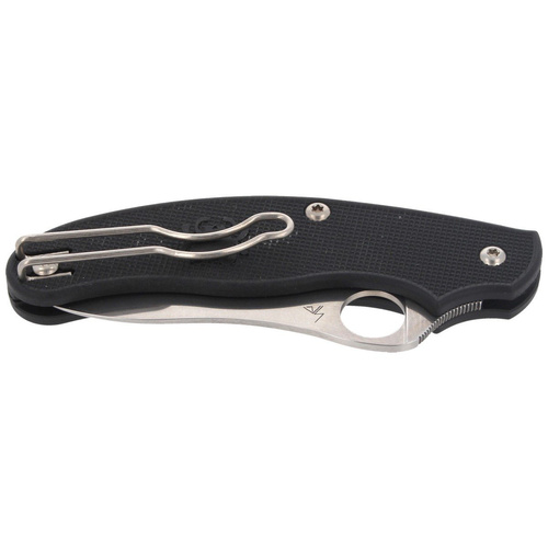 Spyderco - UK Penknife™ FRN Schwarz Drop Point Messer - C94PBK3