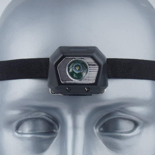 Mil-Tec - LED-Stirnlampe 500 mAh Wiederaufladbare - 80 lm - Schwarz - 15171500