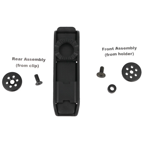 ESP - Einzelbefestigungsbügel UBC-04-1 MOLLE 360° - Schwarz - UBC-04-1 BK