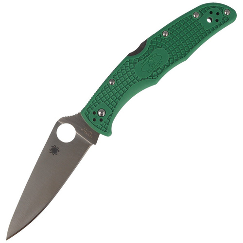 Spyderco - Endura® 4 FRN flach geschliffen grün Messer - C10FPGR
