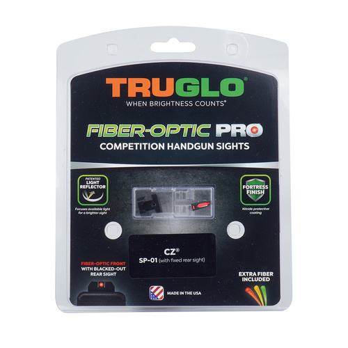 TruGlo - Fiberglasvisier Fiber-Optic Pro - CZ SP-01 - TG132CZ1
