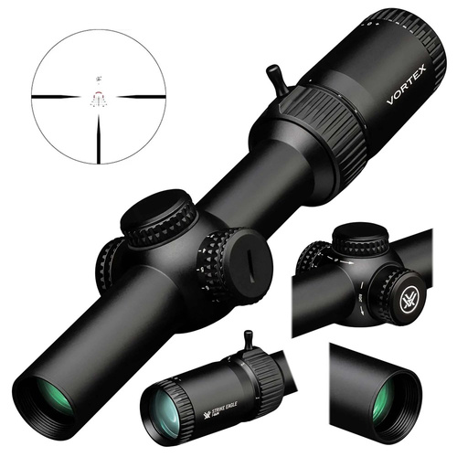 Vortex Optics - Zielfernrohr Venom 1-6x24 AR-BDC3 MOA - 30mm - Schwarz - VEN-1601