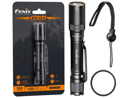 Fenix - E20 V2.0 Taschenlampe - 350 Lumen
