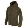 Helikon - Urban Tactical Hoodie® Lite Kapuzenpullover - FullZip - Grün- BL-ULF-CB-82