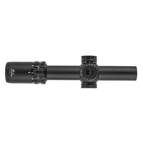 Primary Arms - Zielfernrohr SLx 1-6x24 mm SFP Gen IV - 24 mm - ACSS Aurora 7.62 Yard - PA-SLX-1-6X24S-AUR-7