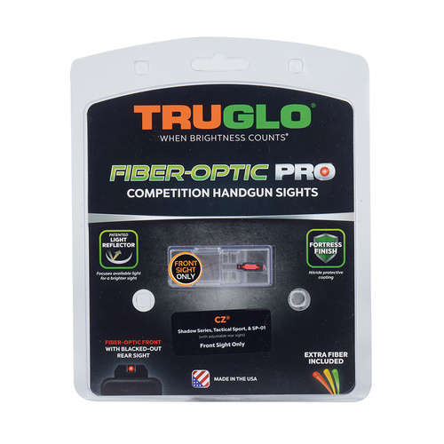 TruGlo - Fiberoptik-Visier Fiber-Optic Pro - CZ Shadow - Tactical Sport - SP-01 - TG132CZS