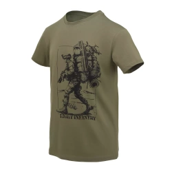 Helikon - T-shirt Light Infantry - Olive Grun - TS-LIF-CO-02