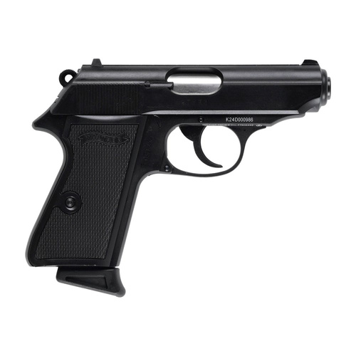 Umarex - Replica ASG Pistole Walther PPK/S - Green Gas - Schwarz - 2.6557