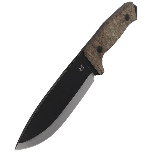 FOX - Messer Bushman Bushcraft Canvas Micarta 160mm - FX-609 OD
