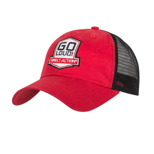 Direct Action - Baseball Cap - Go Loud!® - Rot - CP-GLFC-CTN-RED