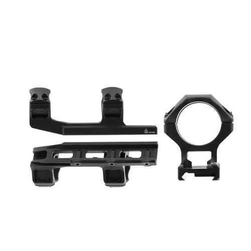 Leapers - Einteilige Montage, mittel Accu-Sync 30/22 Cantilever - 30 mm - Offset 50 mm - Picatinny - Aluminium - Schwarz - AIR31850