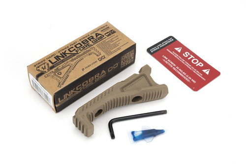 Strike Industries - LINK Cobra Vordergriff - M-LOK / KeyMod - FDE - SI-AR-CMS-CFG-FDE