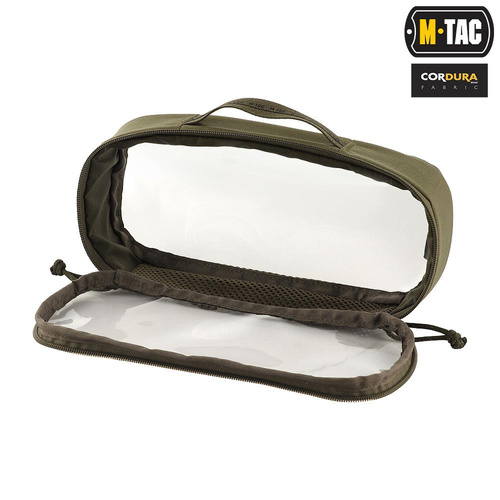 M-Tac – Elite Medium Clear Pouch – Medium - Ranger Green - 10147023-M