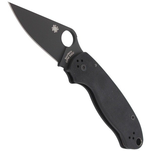 Spyderco - Para™ 3 G-10 Schwarz / Schwarz Klinge Messer - C223GPBK