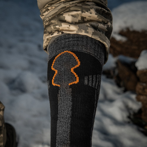 M-Tac - Socken Coolmax 75% lang - Schwarz - FL-2103-3