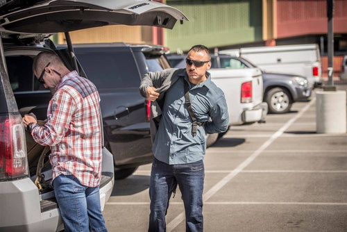 Helikon - Alpha Hoodie Kapuzenbluse - Shadow Grey - BL-ALH-FG-35