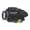 Streamlight - TLR-8A Flex Tactical LED-Waffen-Taschenlampe mit Laserzielgerät - 500 lm - Schwarz - L-69414