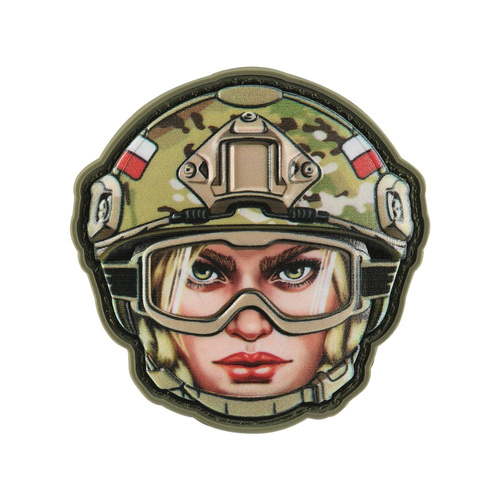 M-Tac – Emoji Poland Patch Nr. 5 Frau – PVC 3D – Camo – 51353605