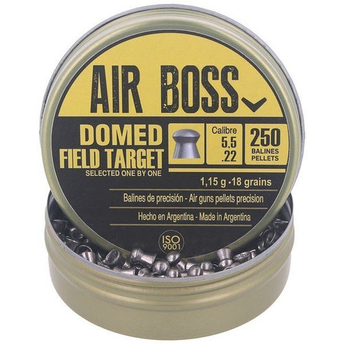 Apolo - Air Boss Domed Field Target Luftgewehrkugeln - .22 / 5,5 mm - 250 psc (E 30203)