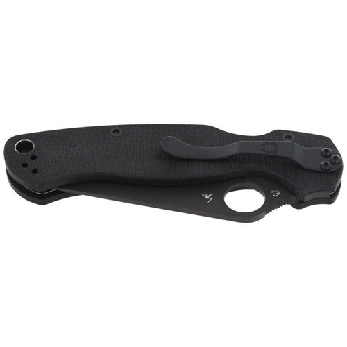 Spyderco - Para Military™ 2 G-10 Schwarz/Schwarz Klinge Messer - C81GPBK2