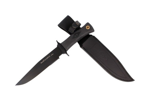 Muela - Taktisches Messer Gummigriff 180mm - SCORPION-18N