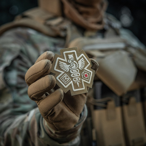 M-Tac - Sanitäter Gesticktes Medizinisches Abzeichen Paramedic - Coyote - 51432005