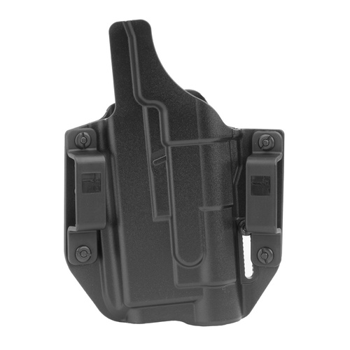 Bravo Concealment - OWB Holster für Glock Pistole mit TLR-1 HL Taschenlampe - Rechtshänder - Polymer - BC30-1004