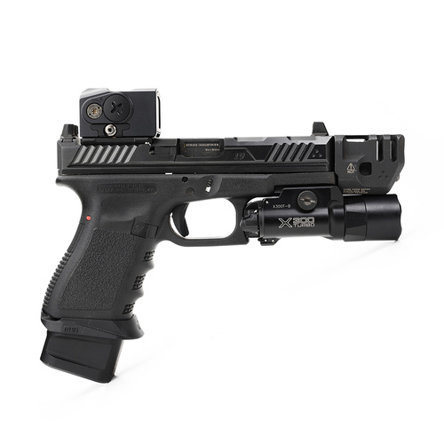 Strike Industries - Visiermontageplatte Strike RMR zu ACRO - Glock RMR - Schwarz - SI-ACRO-RMR