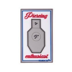 Helikon - PVC-Aufnäher - Durchstich-Enthusiast - Weiß - OD-PCE-RB-20